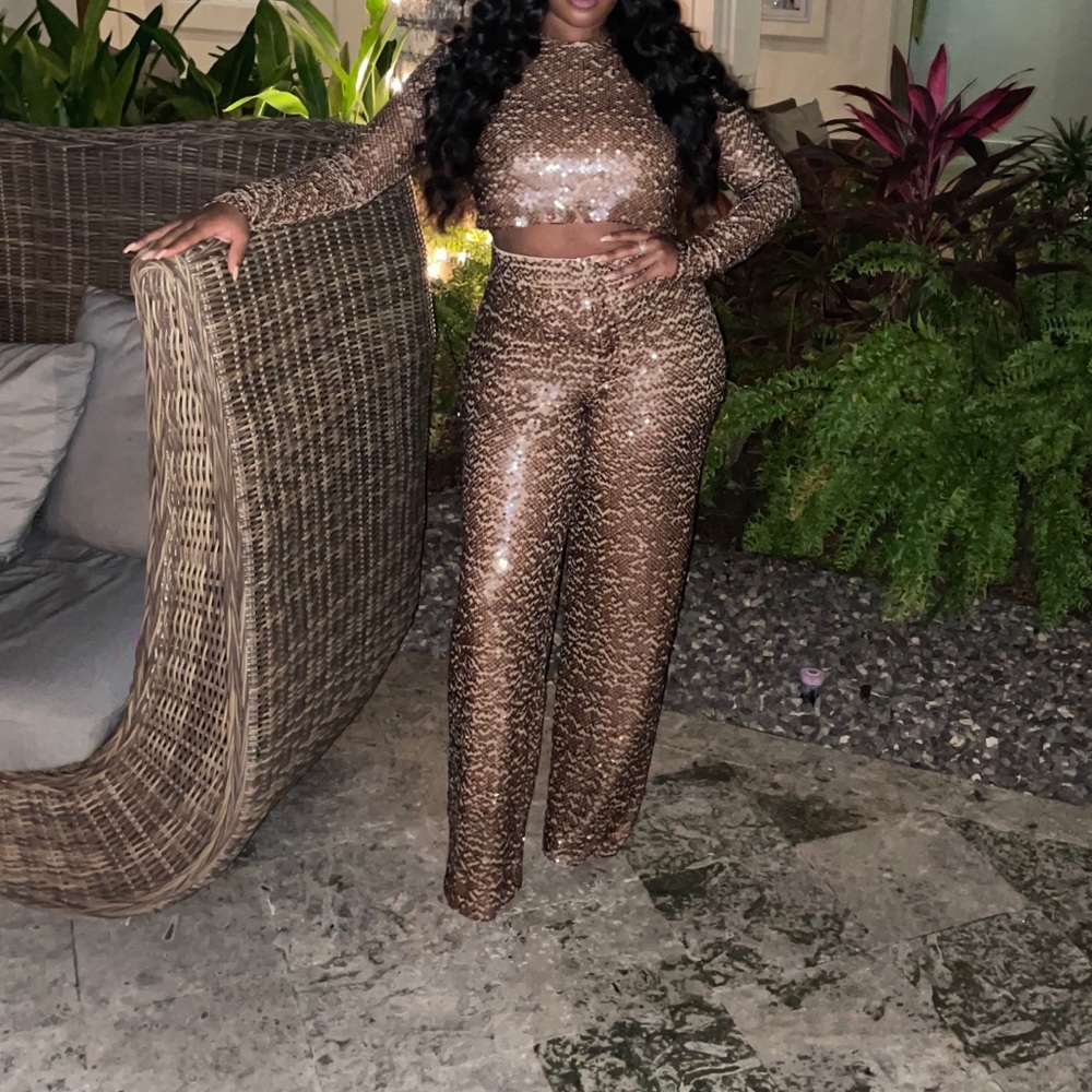Zara sequin set